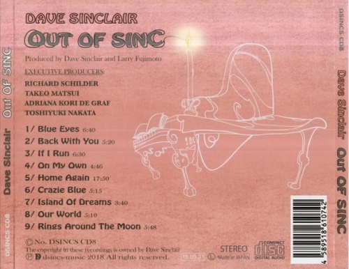 Dave Sinclair - Out of Sinc (2018) Lossless