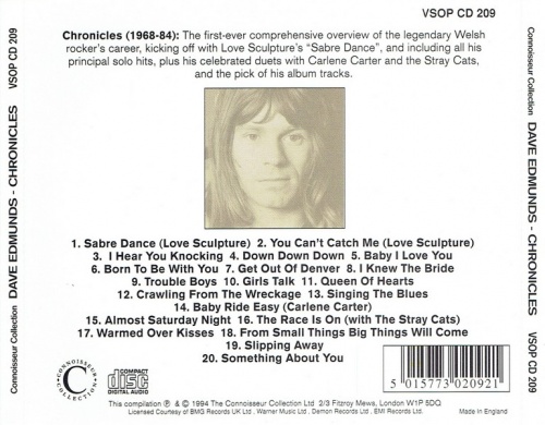 Dave Edmunds - Chronicles (1968-84) (Compilation, 1994) Lossless