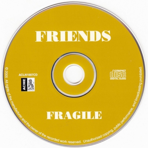 Friends - Fragile (1972) [Reissue, 2005] Lossless