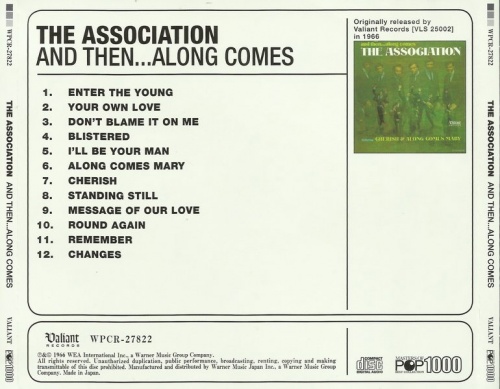 The Association - And Then...Along Comes (1966) [Japan remaster, 2013] Lossless