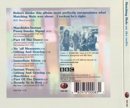 Matching Mole - On The Radio (1972) (2006) Lossless