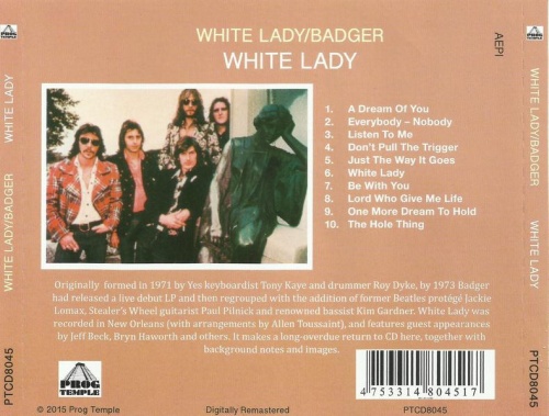 Badger - White Lady (1974) (Remastered, 2015) Lossless