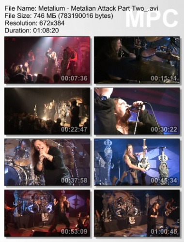 Metalium - Metalian Attack Part Two 2006 (DVDRip)