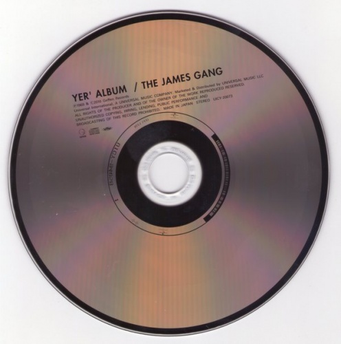 The James Gang - Yer' Album (1969) (Japan, SHM-CD, 2010) Lossless