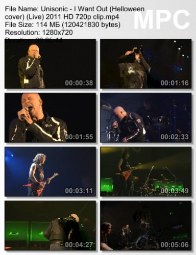 Unisonic - I Want Out (Helloween cover) (Live) 2011