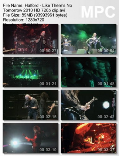 Halford - Like There's No Tomorrow 2010