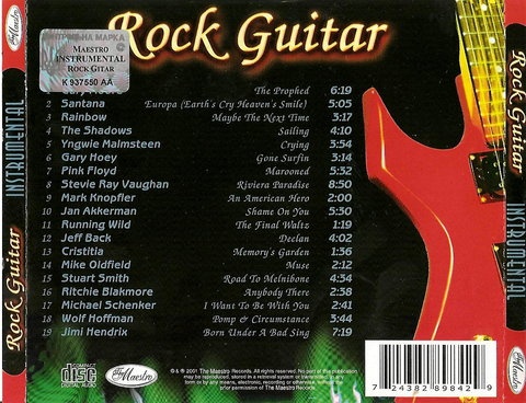 VA - Rock Guitar - Instrumental  2001