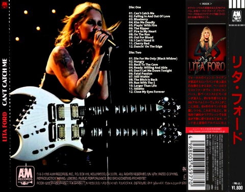 Lita Ford - Can't Catch Me (Compilation) 2020 Lita Ford - Can't Catch Me (Compilation) 2020