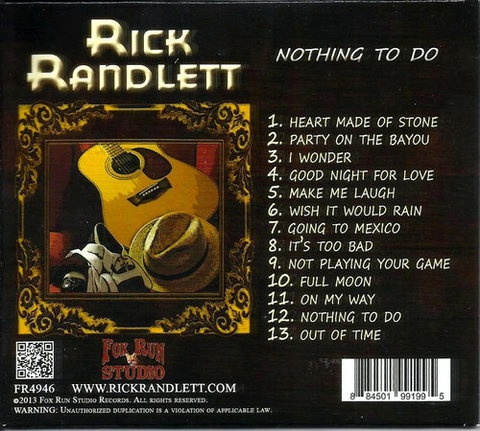 Rick Randlett - Nothing To Do(2013)