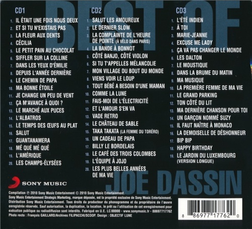 Joe Dassin - L'Album Souvenir: Best Of 3 CD (2010) (Lossless + mp3)