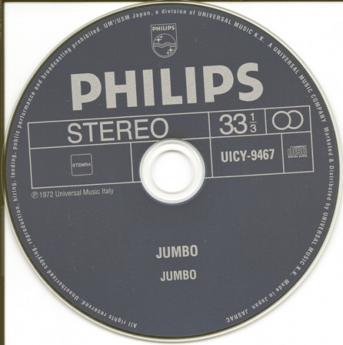 Jumbo - Jumbo (1972) (Limited Edition, Japan Remastered, 2004) Lossless