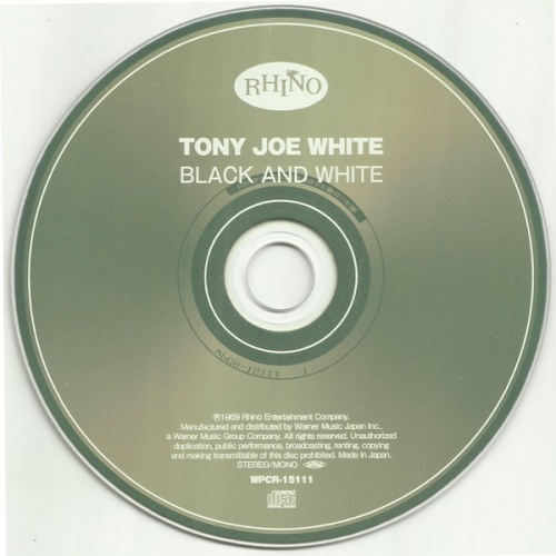 Tony Joe White - Black And White (1969) [Japan Remastered, 2012] lossless