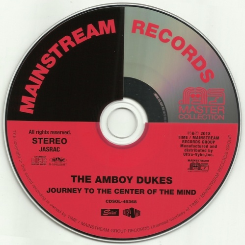 The Amboy Dukes - Journey To The Center Of The Mind (1968) [Japan Remastered, 2018] lossless