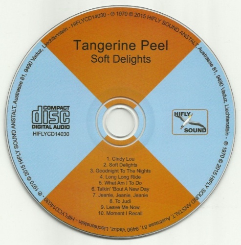 Tangerine Peel - Soft Delights (1970) [Reissue, 2015]  Lossless