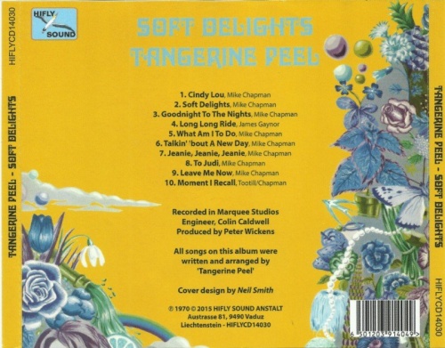 Tangerine Peel - Soft Delights (1970) [Reissue, 2015]  Lossless