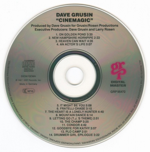 Dave Grusin - Cinemagic (1987) Lossless