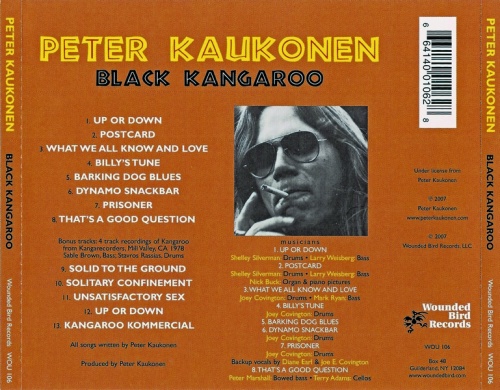 Peter Kaukonen - Black Kangaroo (1972) (2007) Lossless