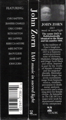 John Zorn - IAO [2002] Lossless