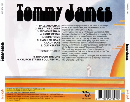 Tommy James - Tommy James (1970) [2009] lossless