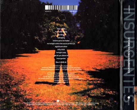 Steven Wilson - Insurgentes (2008) [CD+Vinyl Rip 24/96] Lossless