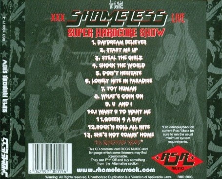 Shameless - Super Hardcore Show (2003) Lossless