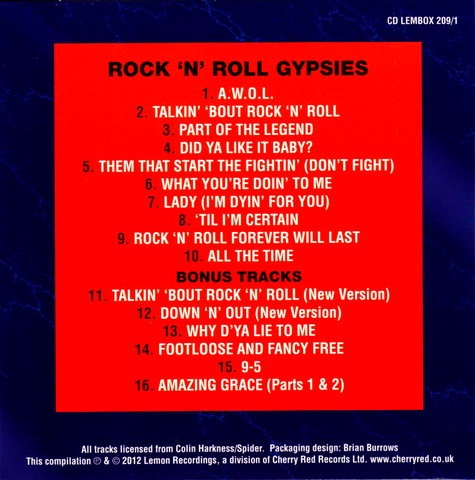 Spider - Rock 'N' Roll Gypsies (2012)Lossless