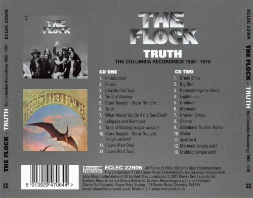 The Flock - Truth - The Columbia Recordings (1969-70) ( Remastered, 2017) 2CD Lossless