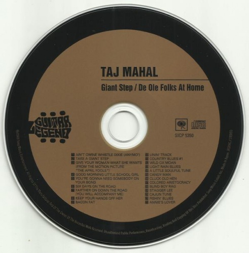 Taj Mahal - Giant Step / De Ole Folks At Home (1969) [Japan Edition, 2017] lossless