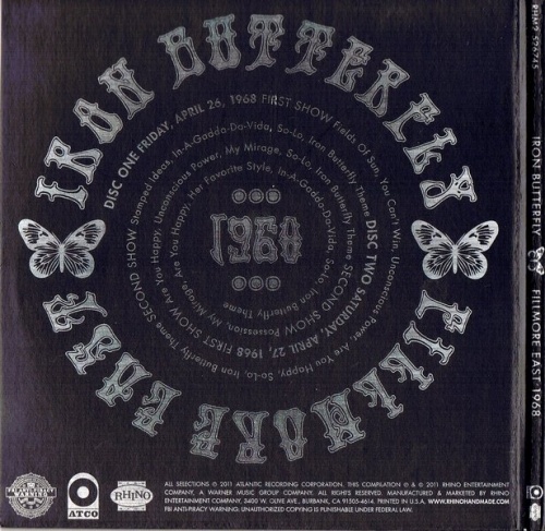 Iron Butterfly - Fillmore East (1968) (2011) Lossless